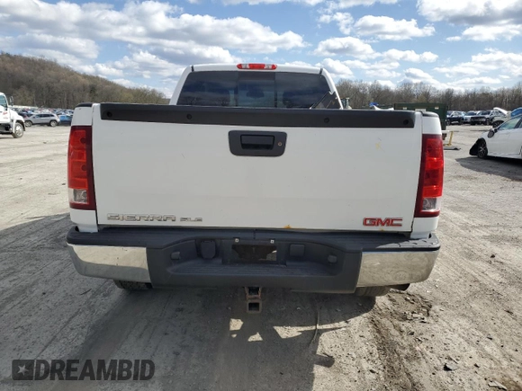 2013 GMC Sierra 1500 SLE with VIN 1GTR2VE74DZ347143, listed as a Copart auction lot 51798955 with 143,796 mi miles and Salvage Title. Bid and sale history available at DreamBid. Image 6.