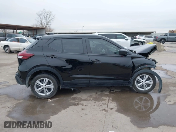2024 Nissan Kicks S with VIN 3N1CP5BV9RL477611, listed as a IAAI auction lot 41644654 with 21,677 mi miles and . Bid and sale history available at carsss.com. Image 13.