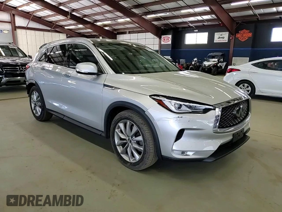 2019 Infiniti QX50 Luxe z VIN 3PCAJ5M3XKF128379, wystawiony jako Copart lot #55037095 z przebiegiem 83 906 mil mil oraz Szkoda całkowita • Salvage title. Historia ofert i sprzedaży dostępna na DreamBid. Obrazek 15.