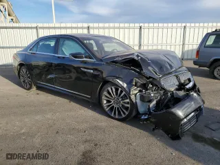 2017 Lincoln Continental Reserve with VIN 1LN6L9NC2H5631612, listed as a Copart auction lot 39306423 with 104,528 mi miles. Bid and sale history available at carsss.com. Image 4.