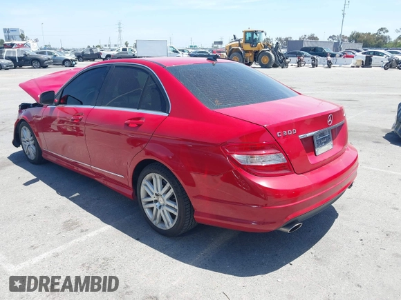 2009 Mercedes-Benz C 300 Sport with VIN WDDGF81X99R068707, listed as a IAAI auction lot 42338074 with 106,559 mi miles and . Bid and sale history available at DreamBid. Image 3.