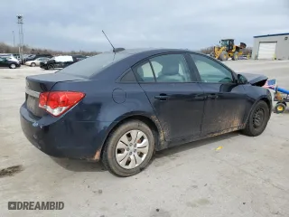 2016 Chevrolet Cruze Limited LS with VIN 1G1PC5SH9G7215201, listed as a Copart auction lot 48613415 with 103,906 mi miles and Salvage Title. Bid and sale history available at carsss.com. Image 3.
