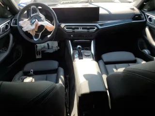 2023 BMW i4 M50 with VIN WBY33AW07PFP55475, listed as a Copart auction lot 66895773 with 0 mi miles. Bid and sale history available at carsss.com. Image 8.