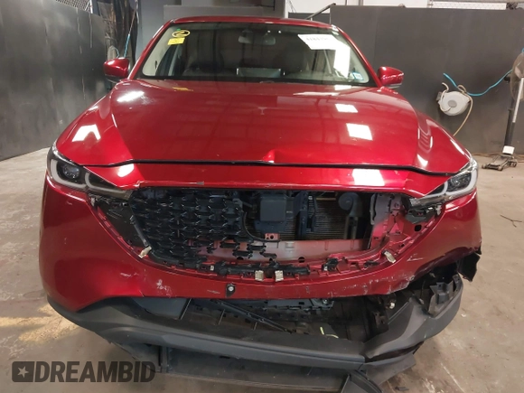 2023 Mazda CX-5 2.5 S Premium Plus Package with VIN JM3KFBEM5P0164568, listed as a IAAI auction lot 41843961 with 22,891 mi miles. Bid and sale history available at carsss.com. Image 6.