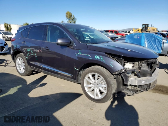 2020 Acura RDX with VIN 5J8TC1H34LL014867, listed as a Copart auction lot 87480974 with 38,550 mi miles and Salvage title. Bid and sale history available at DreamBid. Image 4.