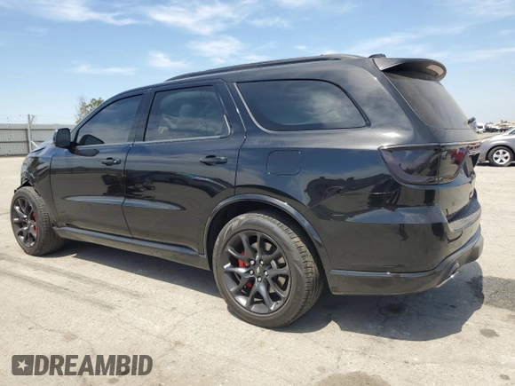 2024 Dodge Durango R/T Premium с VIN 1C4SDJCT7RC155245, выставлен на аукционе Copart как лот 52929095 с пробегом 3 150 миль миль и Списание • Salvage title. История ставок и продаж доступна на DreamBid. Изображение 2.