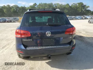 2014 Volkswagen Touareg Sport with VIN WVGEF9BP0ED005648, listed as a Copart auction lot 53230315 with 188,103 mi miles and Clean Title. Bid and sale history available at DreamBid. Image 6.