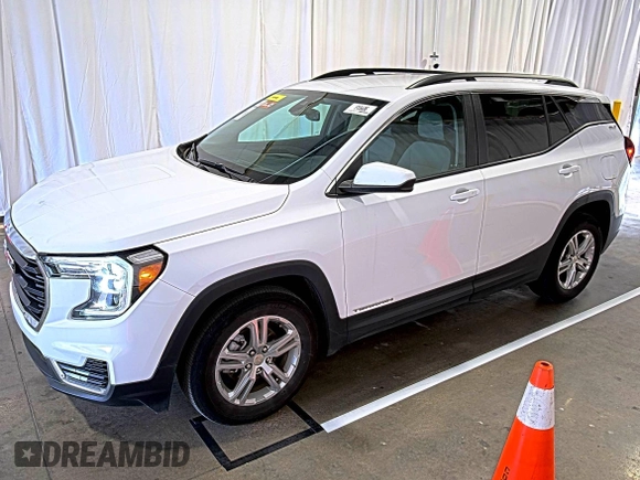 2022 GMC Terrain SLE z VIN 3GKALMEV9NL212210, wystawiony jako IAAI lot #42569102 z przebiegiem 71 097 mil mil oraz . Historia ofert i sprzedaży dostępna na DreamBid. Obrazek 29.