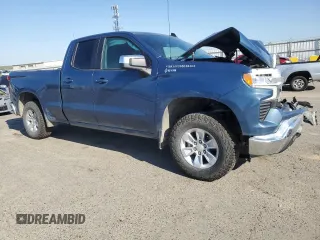 2024 Chevrolet Silverado 1500 with VIN 1GCRACE83RZ366886, listed as a Copart auction lot 42743435 with Not Provided miles and Salvage Title. Bid and sale history available at DreamBid. Image 4.