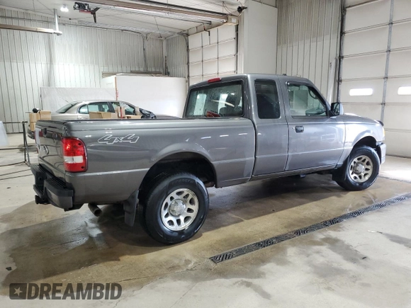 2010 Ford Ranger XLT with VIN 1FTLR4FEXAPA59563, listed as a Copart auction lot 53539745 with 110,784 mi miles and Salvage title. Bid and sale history available at DreamBid. Image 3.
