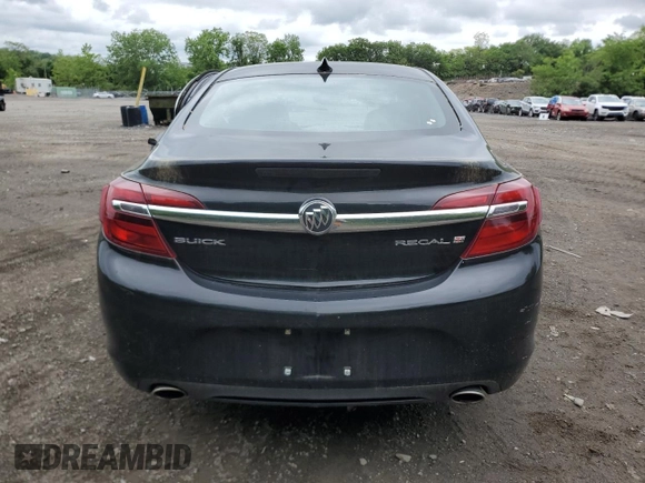 2015 Buick Regal with VIN 2G4GK5EX5F9132161, listed as a Copart auction lot 58728985 with 65,370 mi miles and Salvage title. Bid and sale history available at DreamBid. Image 6.