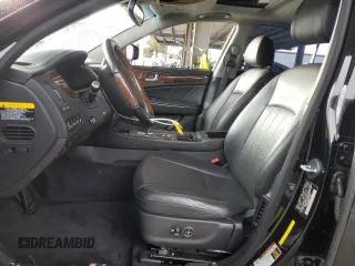 2012 Hyundai Equus Signature z VIN KMHGH4JH4CU056843, wystawiony jako Copart lot #48989495 z przebiegiem 87 458 mil mil oraz Szkoda całkowita • Salvage title. Historia ofert i sprzedaży dostępna na DreamBid. Obrazek 7.