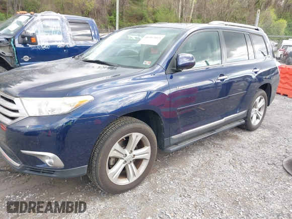 2012 Toyota Highlander Limited with VIN 5TDDK3EH7CS124909, listed as a IAAI auction lot 41982863 with 190,744 mi miles and . Bid and sale history available at DreamBid. Image 17.