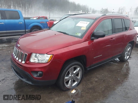 2011 Jeep Compass Limited with VIN 1J4NF5FB5BD169706, listed as a IAAI auction lot 41454128 with 146,267 mi miles. Bid and sale history available at carsss.com. Image 17.