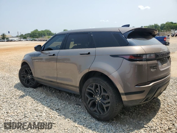 2020 Land Rover Range Rover Evoque R-Dynamic HSE with VIN SALZM2GX3LH077549, listed as a Copart auction lot 59111335 with 126,110 mi miles and Salvage title. Bid and sale history available at DreamBid. Image 2.