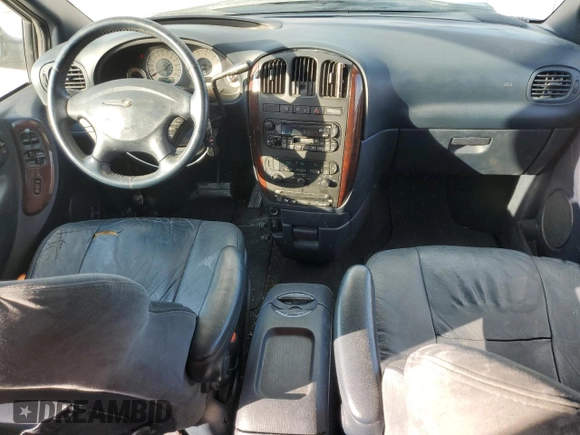 2002 Chrysler Town & Country Limited with VIN 2C8GP64L12R571490, listed as a Copart auction lot 43608465 with 158,236 mi miles and Salvage Title. Bid and sale history available at carsss.com. Image 8.