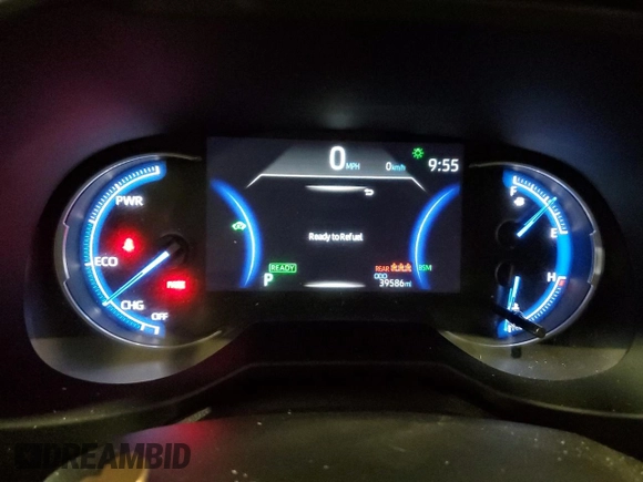 2023 Toyota RAV4 Hybrid XLE with VIN 2T3UWRFV1PW181008, listed as a Copart auction lot 56516305 with 39,586 mi miles and Salvage title. Bid and sale history available at DreamBid. Image 9.