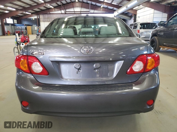 2009 Toyota Corolla with VIN JTDBL40E099021569, listed as a Copart auction lot 53138335 with 131,373 mi miles and Salvage Title. Bid and sale history available at carsss.com. Image 6.