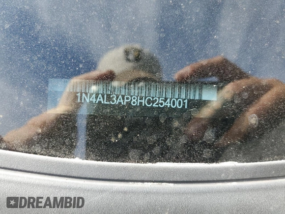 2017 Nissan Altima SR z VIN 1N4AL3AP8HC254001, wystawiony jako Copart lot #57818285 z przebiegiem 78 000 mil mil oraz Szkoda całkowita • Salvage title. Historia ofert i sprzedaży dostępna na DreamBid. Obrazek 12.