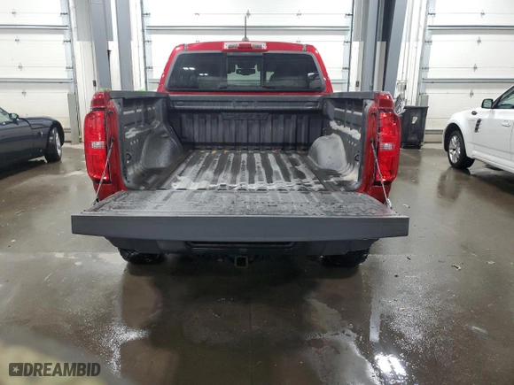 2021 Chevrolet Colorado 4WD ZR2 with VIN 1GCGTEEN7M1111894, listed as a Copart auction lot 85169404 with 56,965 mi miles and Salvage Title. Bid and sale history available at carsss.com. Image 6.