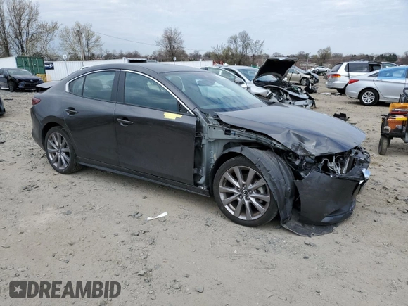 2021 Mazda 3 Select with VIN 3MZBPBBM3MM205067, listed as a Copart auction lot 50630115 with 20,335 mi miles and Salvage Title. Bid and sale history available at DreamBid. Image 4.