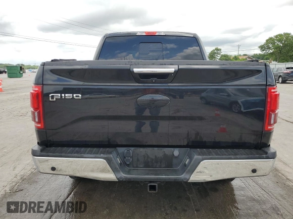 2017 Ford F-150 XL with VIN 1FTEW1EG5HFC29508, listed as a Copart auction lot 61131765 with 169,840 mi miles and Salvage title. Bid and sale history available at DreamBid. Image 6.