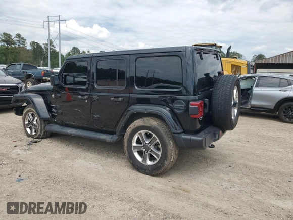 2022 Jeep Wrangler Unlimited Sahara с VIN 1C4HJXEN8NW249650, выставлен на аукционе Copart как лот 56665035 с пробегом 48 367 миль миль и Списание • Salvage title. История ставок и продаж доступна на DreamBid. Изображение 2.