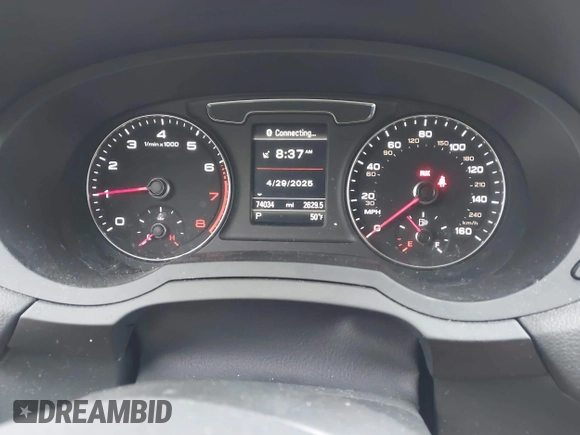 2017 Audi Q3 Premium with VIN WA1ECCFS5HR003565, listed as a IAAI auction lot 42140711 with 74,034 mi miles and . Bid and sale history available at DreamBid. Image 7.