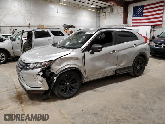 2020 Mitsubishi Eclipse Cross LE with VIN JA4AT4AA8LZ008240, listed as a Copart auction lot 47134205 with 116,203 mi miles and Non repairable. Bid and sale history available at DreamBid. Image 1.