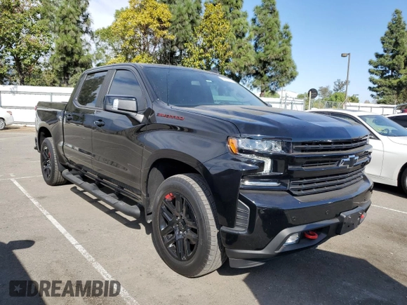 2022 Chevrolet Silverado 1500 RST with VIN 1GCPWDED5NZ142606, listed as a Copart auction lot 79077014 with 26,769 mi miles and Salvage Title. Bid and sale history available at carsss.com. Image 4.