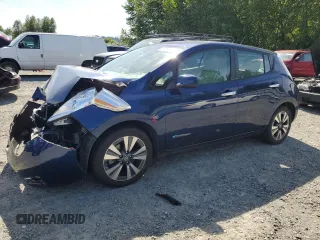 2016 Nissan LEAF SV z VIN 1N4BZ0CP8GC307292, wystawiony jako Copart lot #60081725 z przebiegiem 49 655 mil mil oraz Szkoda całkowita • Salvage title. Historia ofert i sprzedaży dostępna na DreamBid. Obrazek 1.
