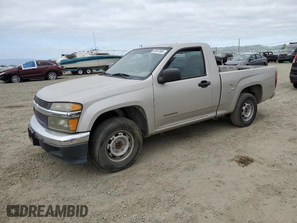2005 Chevrolet Colorado Z85 z VIN 1GCCS148458160145, wystawiony jako Copart lot #53097895 z przebiegiem 126 856 mil mil oraz Czysty tytuł • Clean title. Historia ofert i sprzedaży dostępna na DreamBid. Obrazek 1.