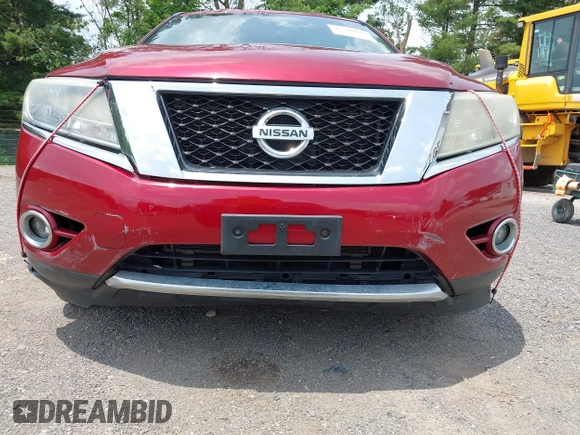 2014 Nissan Pathfinder S z VIN 5N1AR2MM6EC699851, wystawiony jako IAAI lot #42560019 z przebiegiem 186 627 mil mil oraz . Historia ofert i sprzedaży dostępna na DreamBid. Obrazek 6.