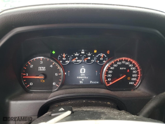 2014 GMC Sierra 1500 Denali with VIN 3GTU2WEC5EG543994, listed as a Copart auction lot 44622675 with 194,075 mi miles and Clean Title. Bid and sale history available at carsss.com. Image 9.