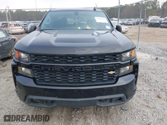 2020 Chevrolet Silverado 1500 Custom with VIN 1GCRWBEF3LZ196448, listed as a IAAI auction lot 41508665 with 95,187 mi miles. Bid and sale history available at carsss.com. Image 12.