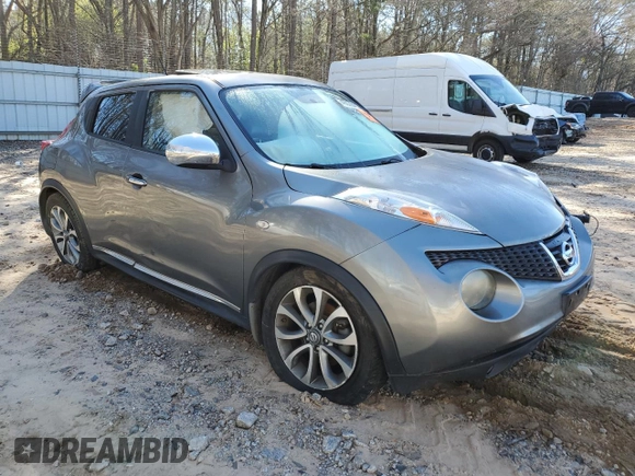 2012 Nissan Juke SL with VIN JN8AF5MV4CT127640, listed as a Copart auction lot 49020425 with Not Provided miles and Salvage Title. Bid and sale history available at DreamBid. Image 4.