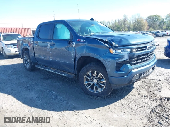 2024 Chevrolet Silverado 1500 RST with VIN 2GCUDEED6R1147763, listed as a IAAI auction lot 41857202 with 12,851 mi miles. Bid and sale history available at carsss.com. Image 1.
