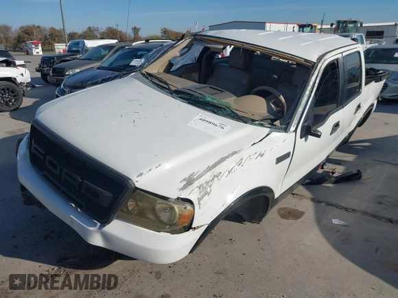 2004 Ford F-150 XLT with VIN 1FTPW14564KC44321, listed as a IAAI auction lot 41409551 with 185,033 mi miles and . Bid and sale history available at DreamBid. Image 2.