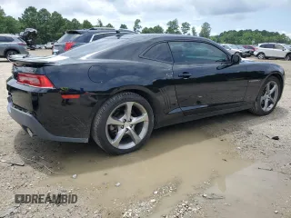 2014 Chevrolet Camaro LT with VIN 2G1FC1E38E9181073, listed as a Copart auction lot 64221745 with 107,906 mi miles and Salvage title. Bid and sale history available at DreamBid. Image 3.
