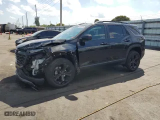 2025 Chevrolet Equinox FWD LT with VIN 3GNAXHEG1SL130354, listed as a Copart auction lot 49055525 with 6,323 mi miles and Salvage Title. Bid and sale history available at carsss.com. Image 1.