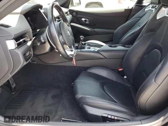 2024 Toyota Supra 3.0 with VIN WZ1DB0G09RW067919, listed as a Copart auction lot 60362925 with 6,305 mi miles and Salvage title. Bid and sale history available at DreamBid. Image 7.