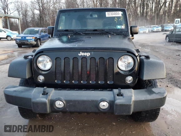 2018 Jeep Wrangler JK Unlimited Sport S with VIN 1C4HJWDG3JL938178, listed as a Copart auction lot 82304604 with 80,302 mi miles and Salvage Title. Bid and sale history available at carsss.com. Image 5.