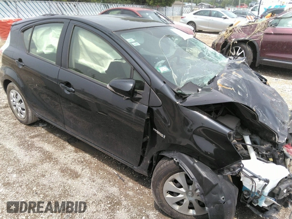 2014 Toyota Prius One with VIN JTDKDTB34E1069233, listed as a IAAI auction lot 36813619 with Not Provided miles and . Bid and sale history available at DreamBid. Image 12.