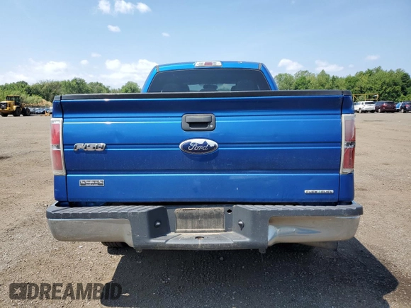 2011 Ford F-150 XL with VIN 1FTEX1CM7BFB19749, listed as a Copart auction lot 66301655 with 207,942 mi miles and Salvage title. Bid and sale history available at DreamBid. Image 6.