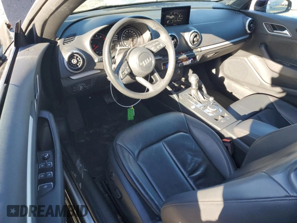 2018 Audi A3 2.0T Premium with VIN WAU78LFF1J1001204, listed as a Copart auction lot 85868554 with 52,297 mi miles and Salvage Title. Bid and sale history available at carsss.com. Image 8.