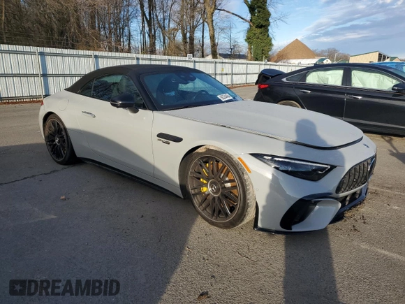 2022 Mercedes-Benz SL 63 AMG z VIN W1KVK8BB5NF001118, wystawiony jako Copart lot #86334484 z przebiegiem Nie podano mil oraz Szkoda całkowita • Salvage title. Historia ofert i sprzedaży dostępna na DreamBid. Obrazek 4.