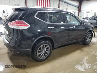 2016 Nissan Rogue S with VIN JN8AT2MV1GW131236, listed as a Copart auction lot 52955615 with 94,395 mi miles and Salvage Title. Bid and sale history available at carsss.com. Image 3.