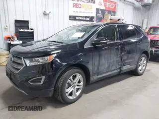 2018 Ford Edge Titanium with VIN 2FMPK4K82JBC14583, listed as a IAAI auction lot 41507385 with 86,193 mi miles. Bid and sale history available at carsss.com. Image 17.