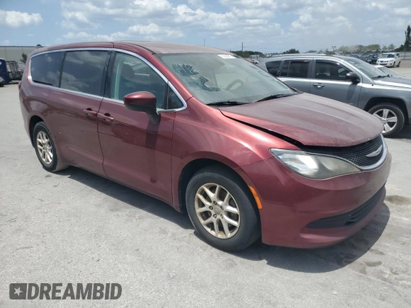 2017 Chrysler Pacifica Touring with VIN 2C4RC1DG1HR509799, listed as a Copart auction lot 55538915 with 165,929 mi miles and Clean Title. Bid and sale history available at DreamBid. Image 4.