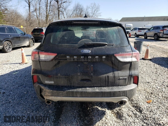 2022 Ford Escape S with VIN 1FMCU9F67NUA05967, listed as a Copart auction lot 48883085 with 55,799 mi miles and Salvage title. Bid and sale history available at DreamBid. Image 6.